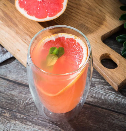 2-18 τεμάχια κούπες διπλού τοιχώματος από βοριοπυριτικό γυαλί υψηλής αντοχής – Ποτήρια τσαγιού, καφέ, γάλακτος και χυμού ανθεκτικά στη θερμότητα, σετ δώρου Creative Bar Drinkware