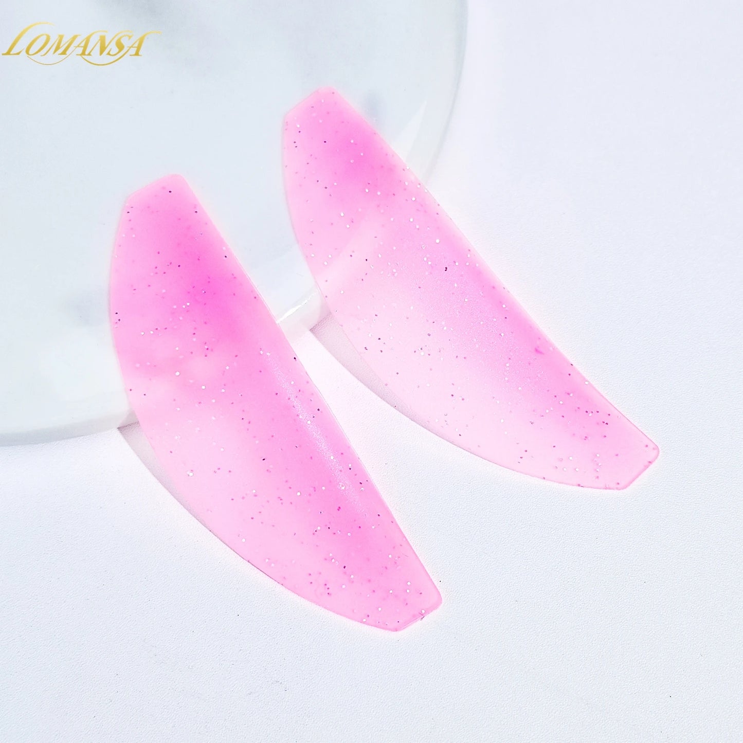 Lomansa 1 ζεύγος επιθέματα σιλικόνης για μαλακτικές βλεφαρίδες – Ράβδοι και ασπίδες για περμανάντ βλεφαρίδων για ανύψωση βλεφαρίδων, επαγγελματικά αξεσουάρ βλεφαρίδων