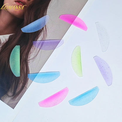 Lomansa 1 ζεύγος επιθέματα σιλικόνης για μαλακτικές βλεφαρίδες – Ράβδοι και ασπίδες για περμανάντ βλεφαρίδων για ανύψωση βλεφαρίδων, επαγγελματικά αξεσουάρ βλεφαρίδων