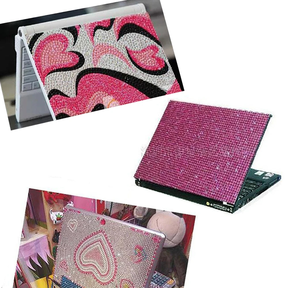 Αυτοκόλλητα αυτοκόλλητα 1040/900/504 τεμαχίων ακρυλικού τρυπανιού DIY από κρυστάλλινο στρας για θήκες κινητών, κάρτες και χειροτεχνίες