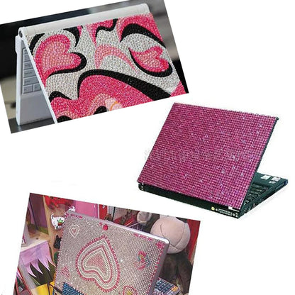 Αυτοκόλλητα αυτοκόλλητα 1040/900/504 τεμαχίων ακρυλικού τρυπανιού DIY από κρυστάλλινο στρας για θήκες κινητών, κάρτες και χειροτεχνίες