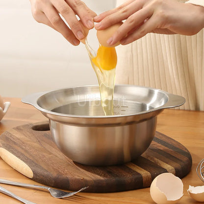 Λεκάνη πλύσης λαχανικών και σουρωτήρι από ανοξείδωτο ατσάλι 304 – Πλυντήριο ρυζιού πολλαπλών χρήσεων, φίλτρο φρούτων, καλάθι αποστράγγισης κουζίνας