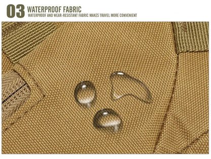 Ανακλαστικό Σακίδιο Πλάτης 40L με Ανακλαστικό Τακτικό Φόρεμα – Στρατιωτικό Σακίδιο Molle για Εξωτερικούς Χώρους | Τσάντα Πεζοπορίας, Κάμπινγκ, Κυνήγι &amp; Ταξιδιωτική Τσάντα