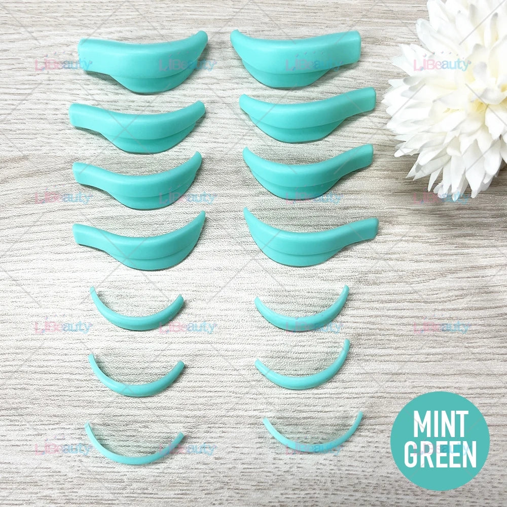 Libeauty 7 Paris Επαναχρησιμοποιήσιμα προστατευτικά μαξιλαράκια ανύψωσης βλεφαρίδων – Αξεσουάρ σιλικόνης για ψαλίδι βλεφαρίδων και σίδερο για μπούκλες, εργαλείο μακιγιάζ