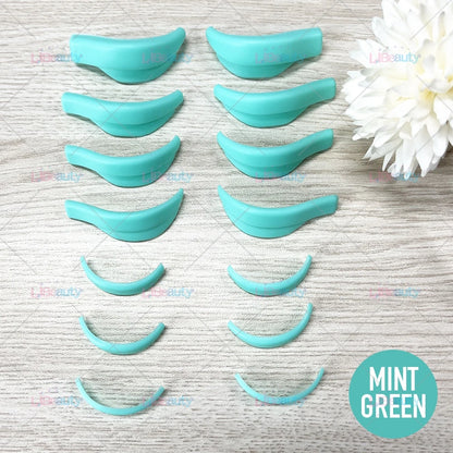 Libeauty 7 Paris Επαναχρησιμοποιήσιμα προστατευτικά μαξιλαράκια ανύψωσης βλεφαρίδων – Αξεσουάρ σιλικόνης για ψαλίδι βλεφαρίδων και σίδερο για μπούκλες, εργαλείο μακιγιάζ