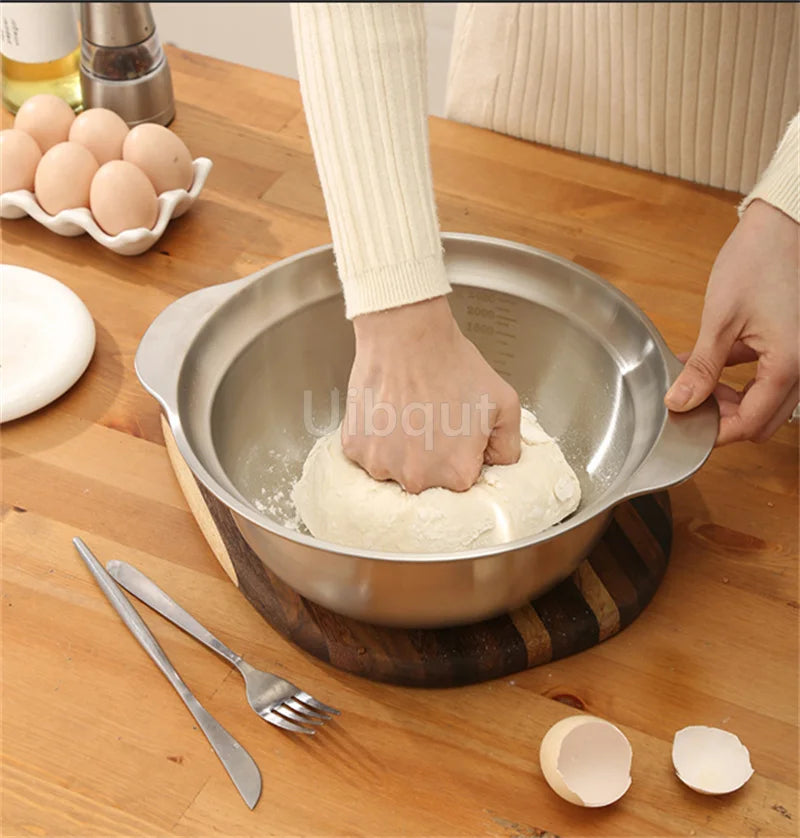 Λεκάνη πλύσης λαχανικών και σουρωτήρι από ανοξείδωτο ατσάλι 304 – Πλυντήριο ρυζιού πολλαπλών χρήσεων, φίλτρο φρούτων, καλάθι αποστράγγισης κουζίνας