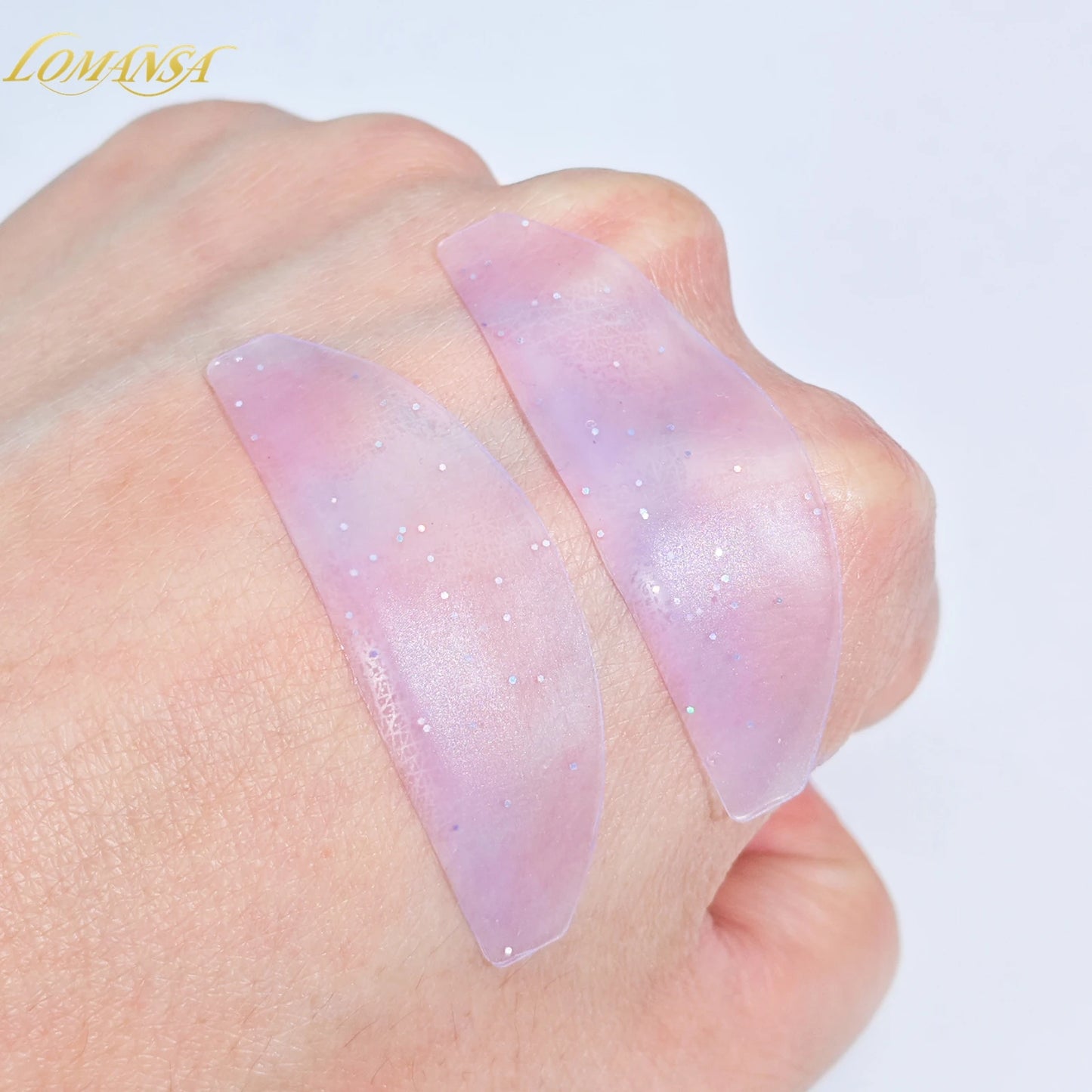 Lomansa 1 ζεύγος επιθέματα σιλικόνης για μαλακτικές βλεφαρίδες – Ράβδοι και ασπίδες για περμανάντ βλεφαρίδων για ανύψωση βλεφαρίδων, επαγγελματικά αξεσουάρ βλεφαρίδων