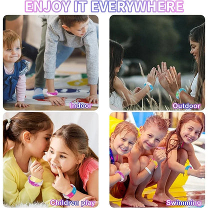 12/24/36 τεμάχια πολύχρωμο βραχιόλι σιλικόνης με φούσκα – Δώρα για παιδικά πάρτι, δώρα γενεθλίων, αναμνηστικά γάμου, βραχιόλια καρναβαλιού και διακοπών