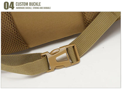 Ανακλαστικό Σακίδιο Πλάτης 40L με Ανακλαστικό Τακτικό Φόρεμα – Στρατιωτικό Σακίδιο Molle για Εξωτερικούς Χώρους | Τσάντα Πεζοπορίας, Κάμπινγκ, Κυνήγι &amp; Ταξιδιωτική Τσάντα